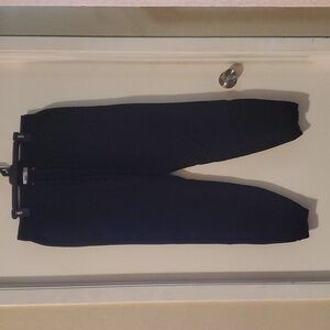 L Black Old Navy Cloth Joggers